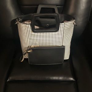 Black & White Gingham Print